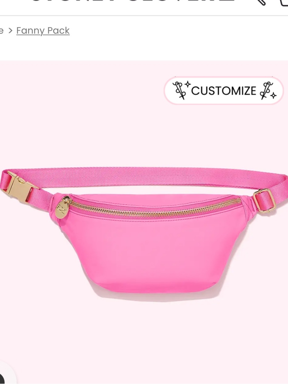 Pink Women's Belt Bag - Stylish Hands-Free Crossbody